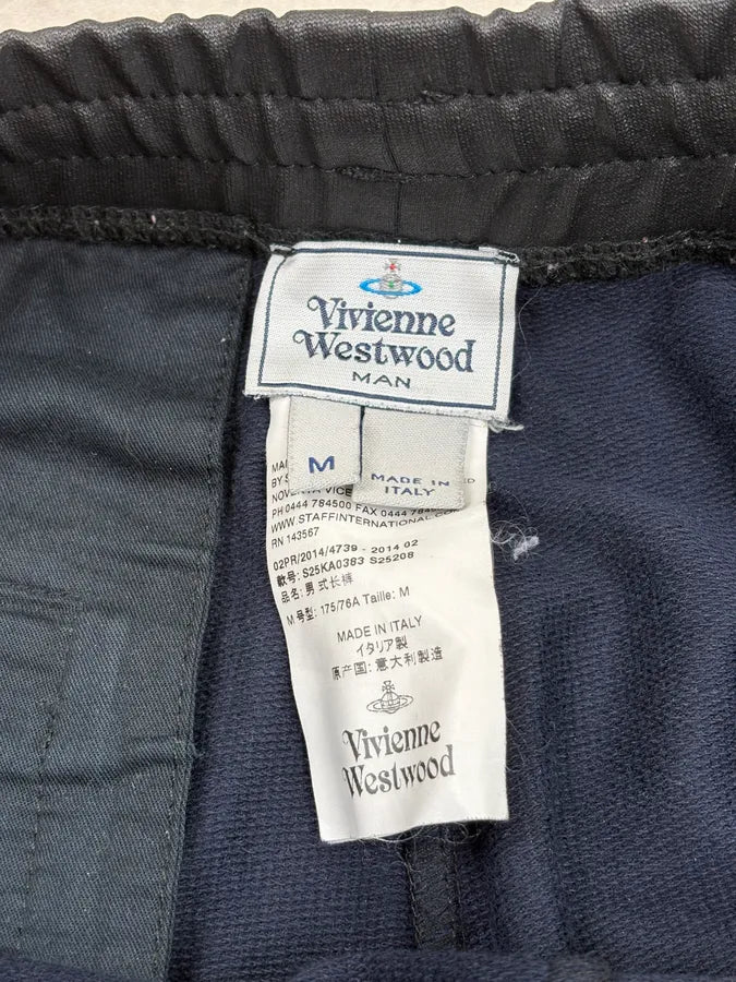 AW2014 Vivienne Westwood Padded Biker Leather Jogger Pants lffnsWL 11