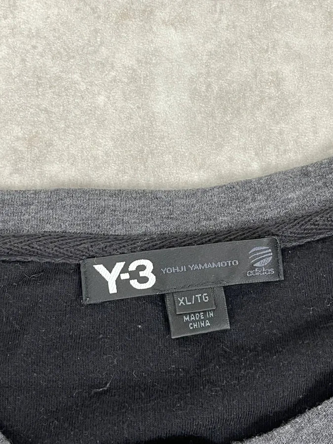 AW2014 Yohji Yamamoto Grey Henley Longsleeve WsWlDzw 9