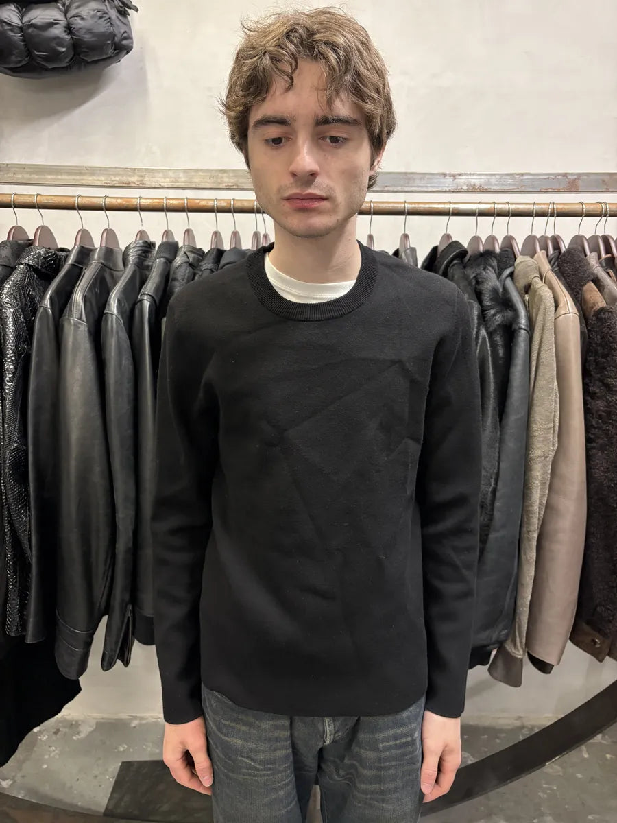 AW2015 Acne Studios Black Minimalist Sweater (S) cFODpup 1