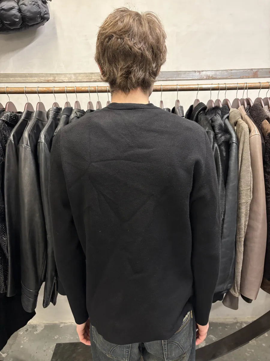 AW2015 Acne Studios Black Minimalist Sweater (S) cFODpup 2