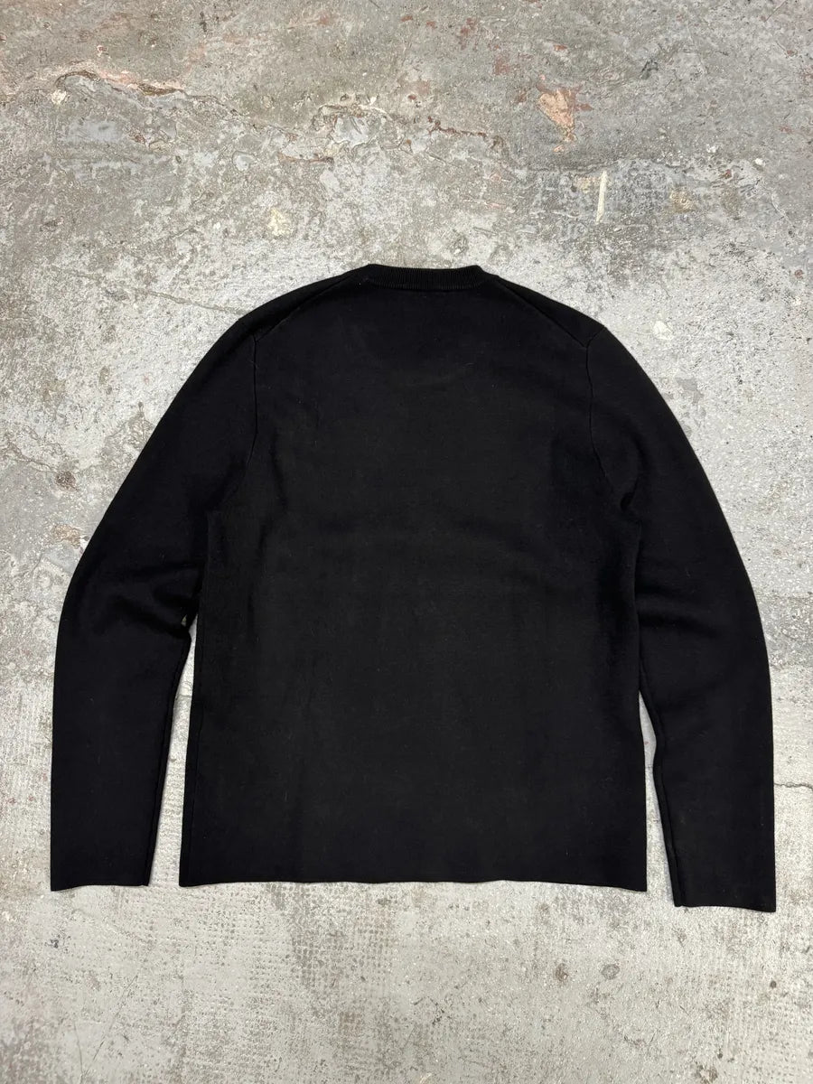 AW2015 Acne Studios Black Minimalist Sweater (S) cFODpup 4