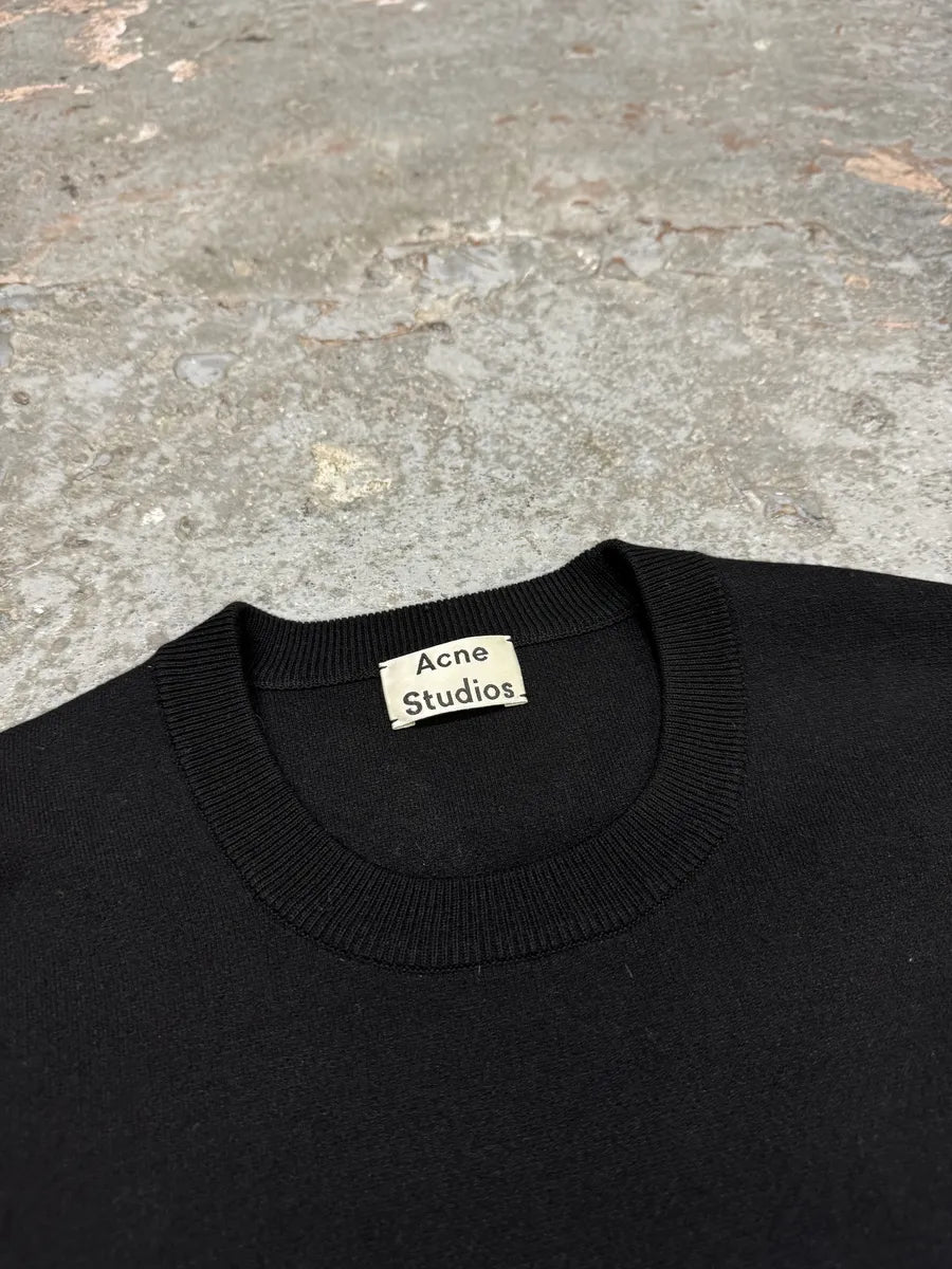 AW2015 Acne Studios Black Minimalist Sweater (S) cFODpup 6