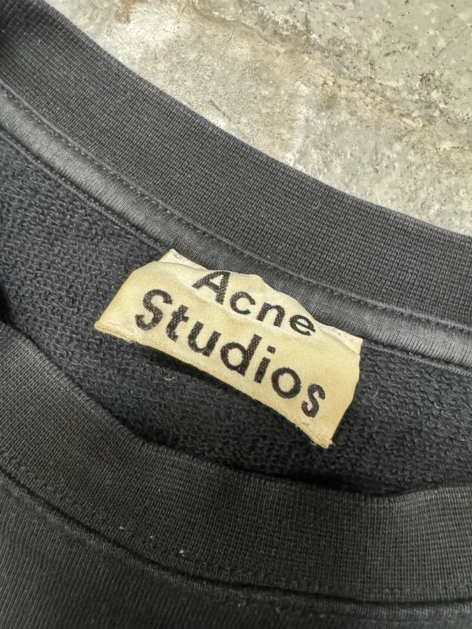 AW2015 Acne Studios Black Minimalist Sweater with Zippers lKcmhro 5