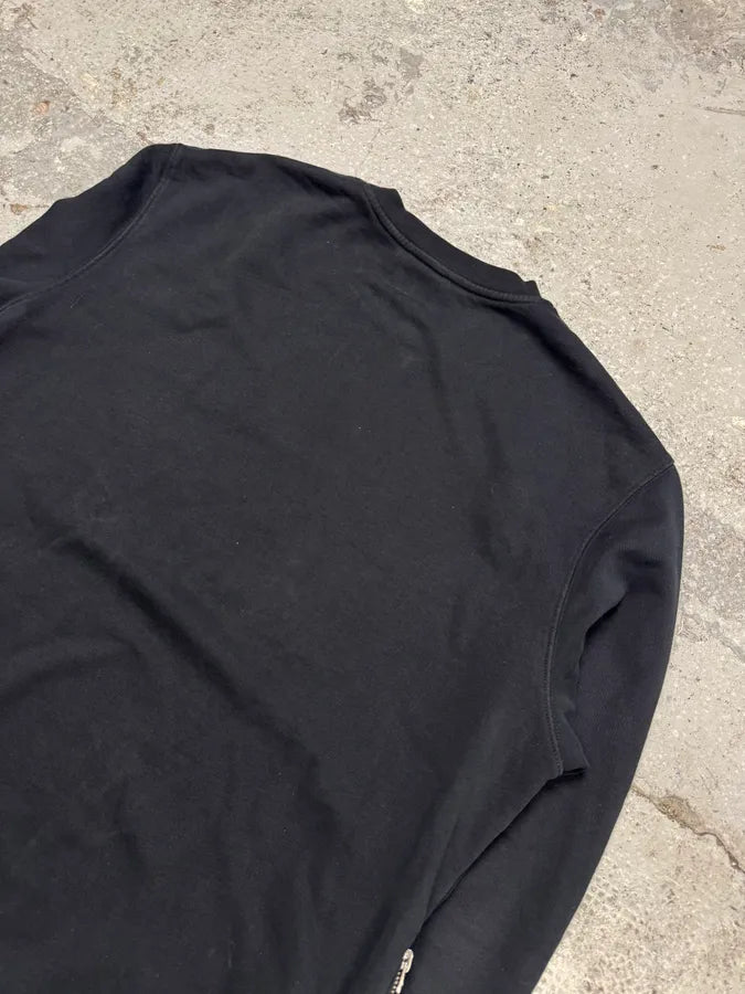 AW2015 Acne Studios Black Minimalist Sweater with Zippers lKcmhro 8