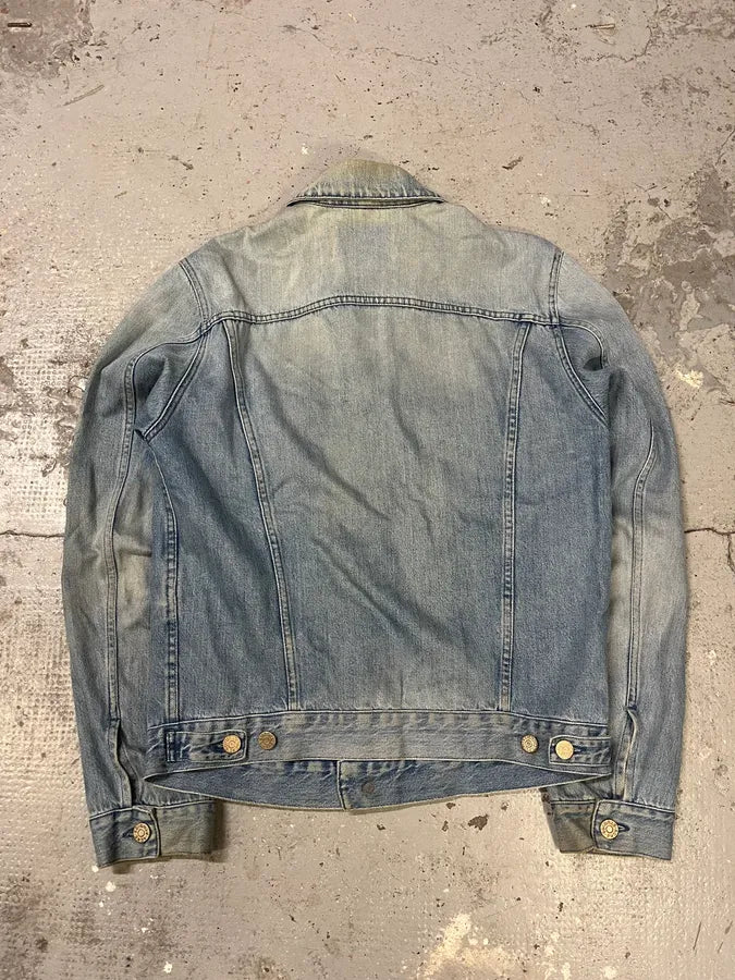 AW2015 Acne Studios Blue Faded Denim Jacket (M/L) JLeSNBp 1