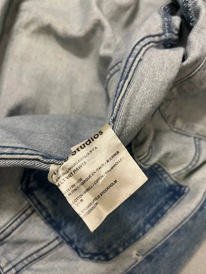 AW2015 Acne Studios Blue Faded Denim Jacket (M/L) JLeSNBp 11