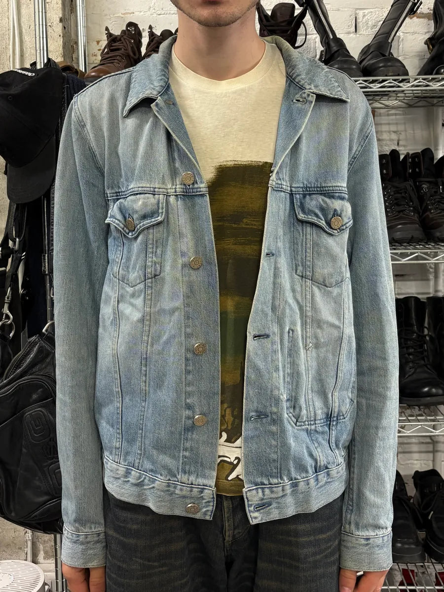 AW2015 Acne Studios Blue Faded Denim Jacket (M/L) JLeSNBp 2