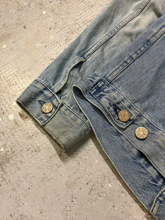 AW2015 Acne Studios Blue Faded Denim Jacket JLeSNBp 7