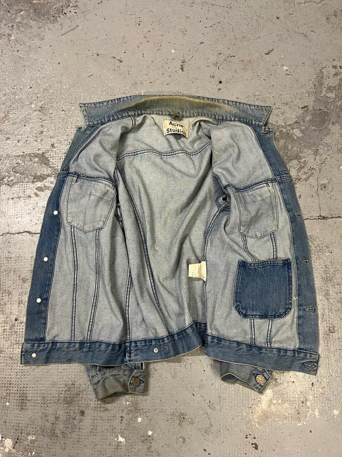 AW2015 Acne Studios Blue Faded Denim Jacket (M/L) JLeSNBp 8