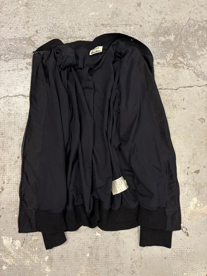 AW2015 Acne Studios Light Black Bomber Jacket (M) LoHinIA 4