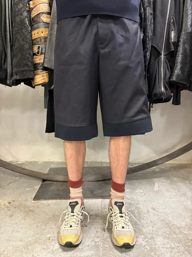 AW2015 Acne Studios Navy Roy Twill Shorts (L) oehinDz 0