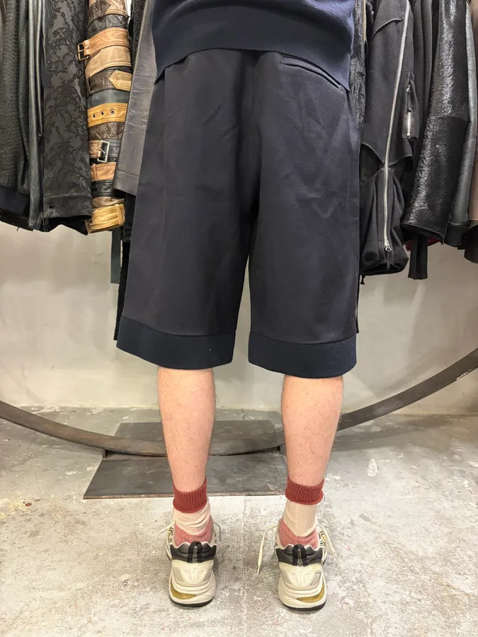 AW2015 Acne Studios Navy Roy Twill Shorts (L) oehinDz 1
