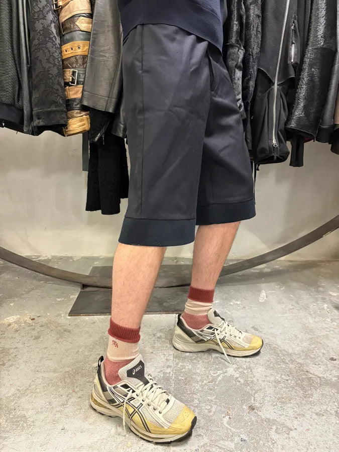 AW2015 Acne Studios Navy Roy Twill Shorts (L) oehinDz 2