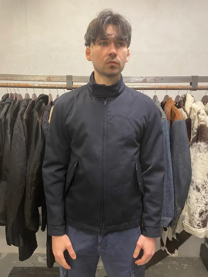 AW2015 Acne Studios Pure Navy Bomber Jacket ZXUeIol 2