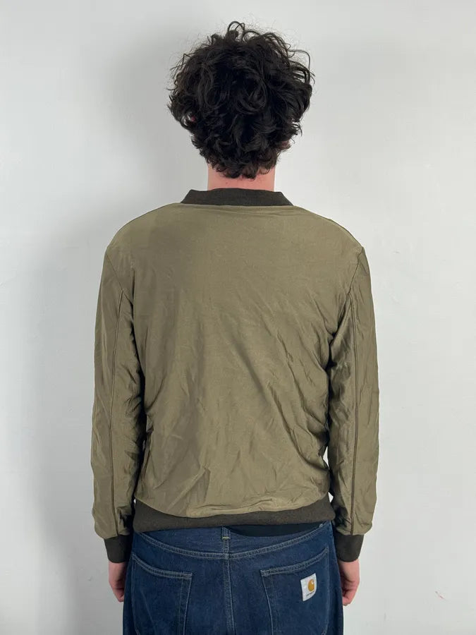 AW2015 Acne Studios Light Khaki Green Bomber Jacket RjpGZuL 2