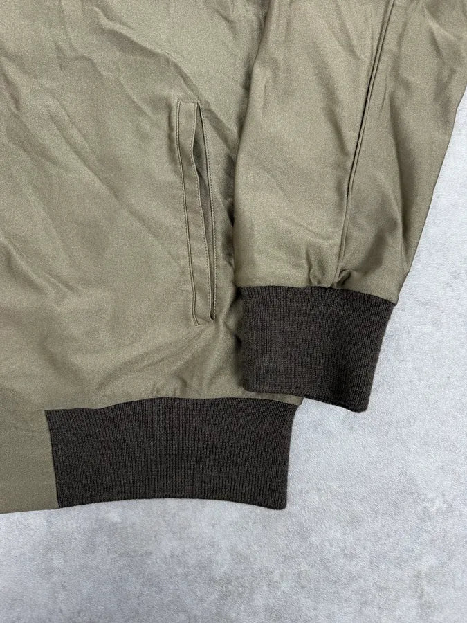 AW2015 Acne Studios Light Khaki Green Bomber Jacket RjpGZuL 7