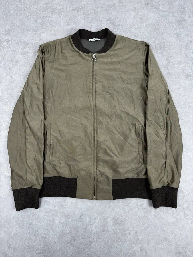 AW2015 Acne Studios Light Khaki Green Bomber Jacket RjpGZuL 0