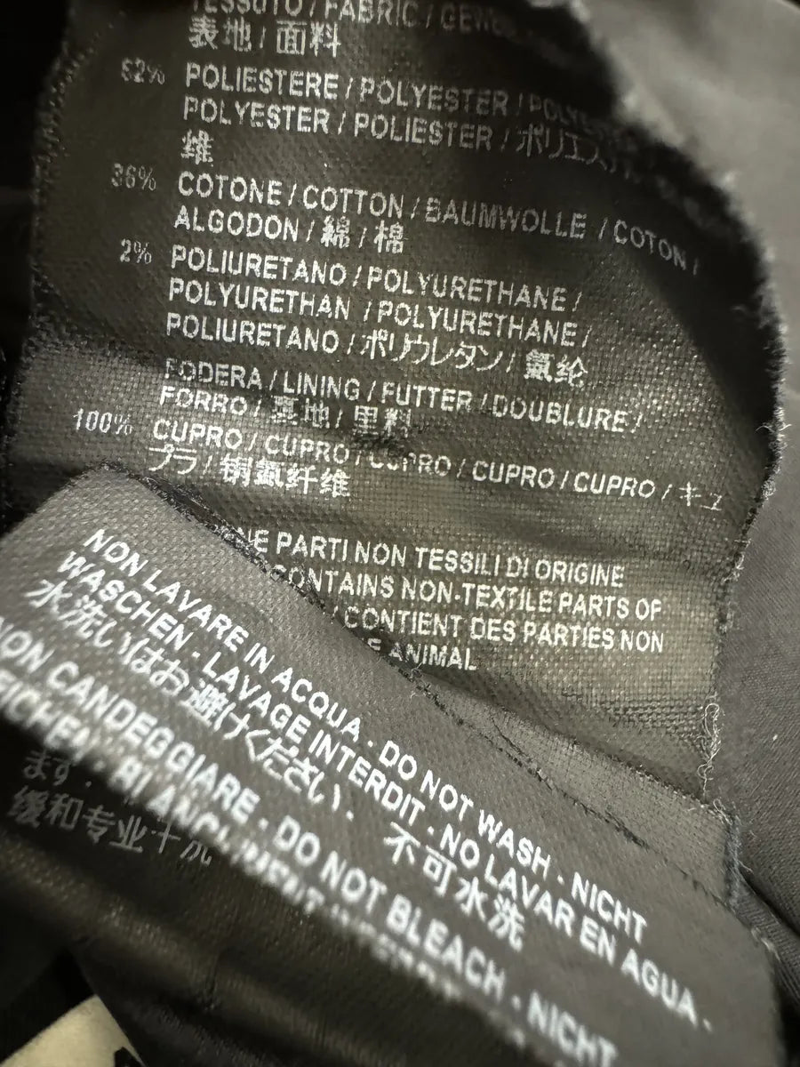 AW2015 Balenciaga Black Asymmetrical Bomber Jacket YTXKUPg 10