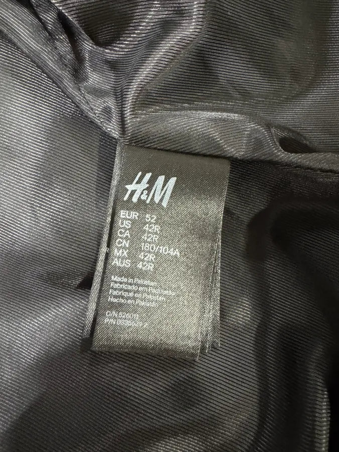 AW2015 Balmain H&M Black Grain Leather Biker Jacket xkEcqea 7