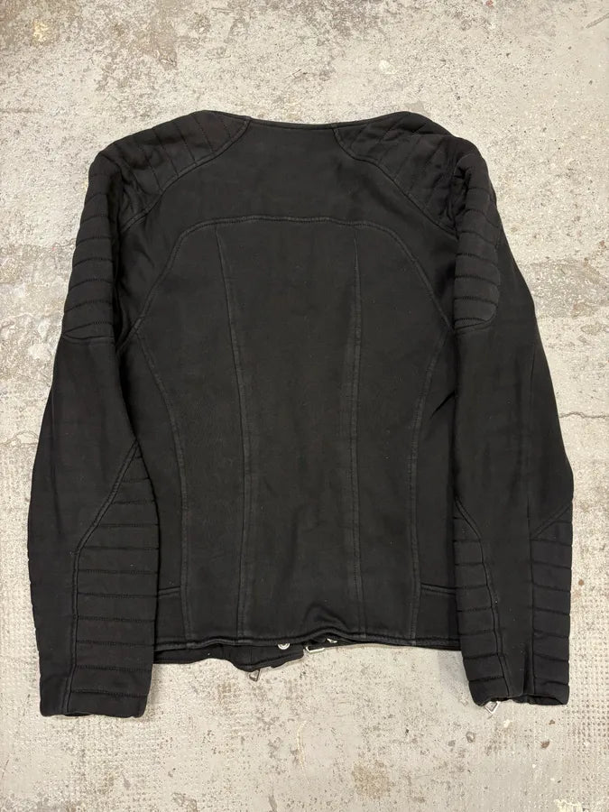 AW2015 Balmain H&M Horpist Quilted Black Sweater LFIAHlb 5
