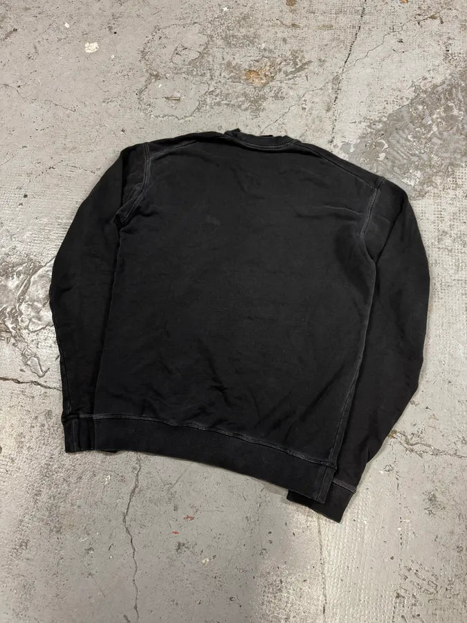 AW2015 Dsquared2 Black Gun Moto Crewneck Sweater KZMBVmo 5