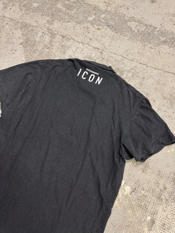 AW2015 DSquared2 Dark Grey USA 1 T-Shirt fCBlboi 5