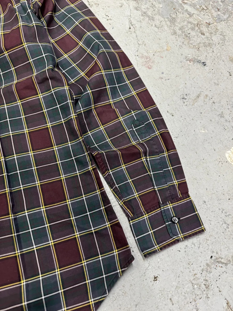 AW2015 Dsquared2 Green & Red Checked Shirt ImiwPOA 6