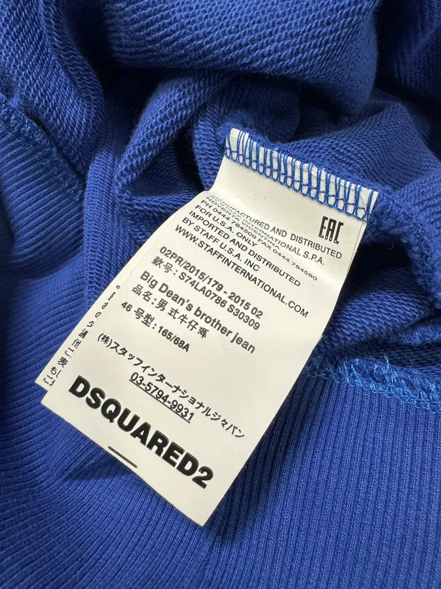 AW2015 Dsquared2 UK Flag Blue Sweater BqpflNa 5