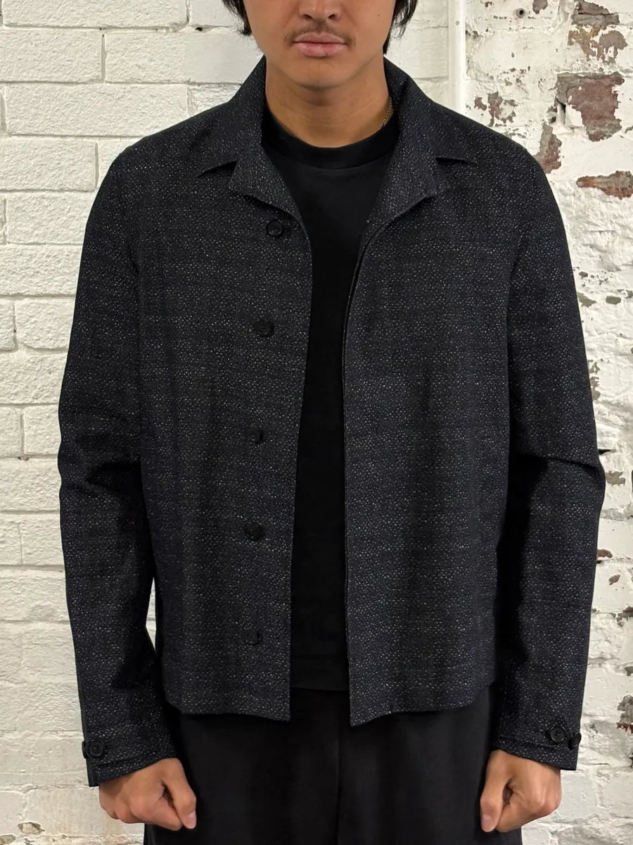 AW2015 Emporio Armani Wool Navy Jacket eLEYGyG 1
