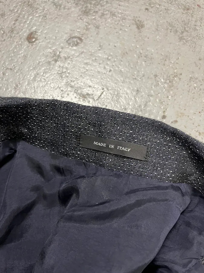 AW2015 Emporio Armani Wool Navy Jacket eLEYGyG 7