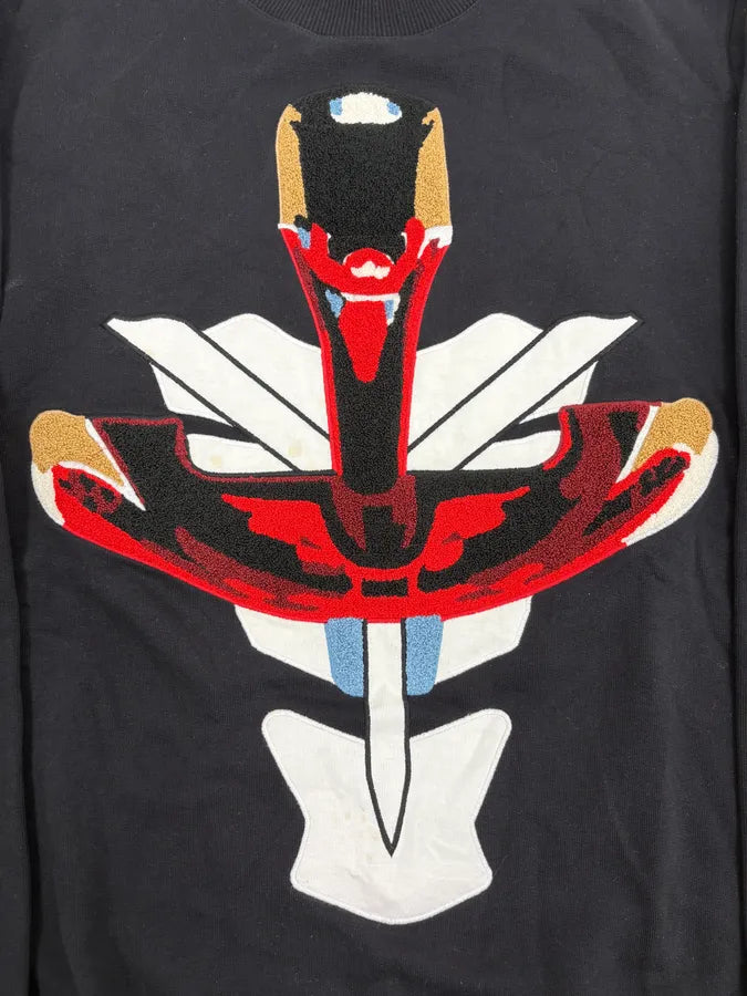 AW2014 Givenchy Black Contemporary Crewneck Sweater by Riccardo Tisci nSzQKtW 7