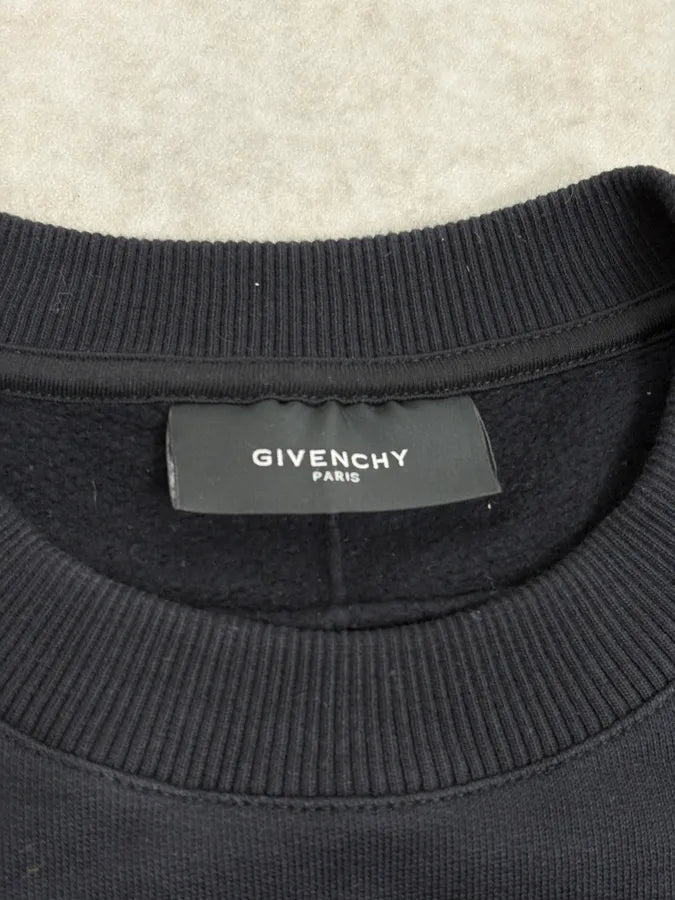 AW2014 Givenchy Black Contemporary Crewneck Sweater by Riccardo Tisci nSzQKtW 8