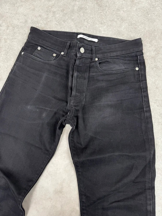 AW2015 Givenchy Black Stars Slim Denim Jeans by Riccardo Tisci ycghpUq 5