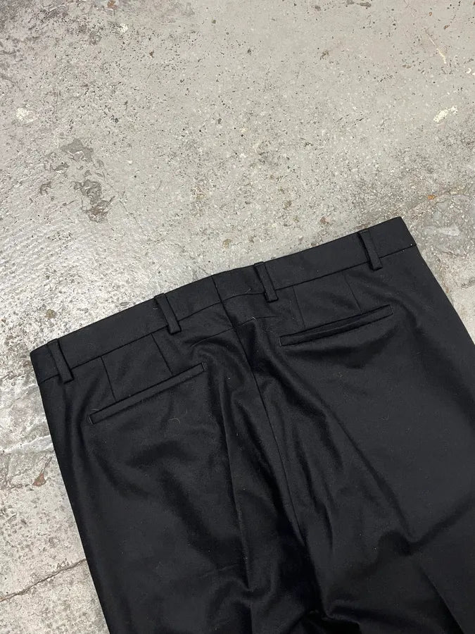 AW2015 Givenchy Black Wool Tailored Pants by Riccardo Tisci IVCPkYI 6