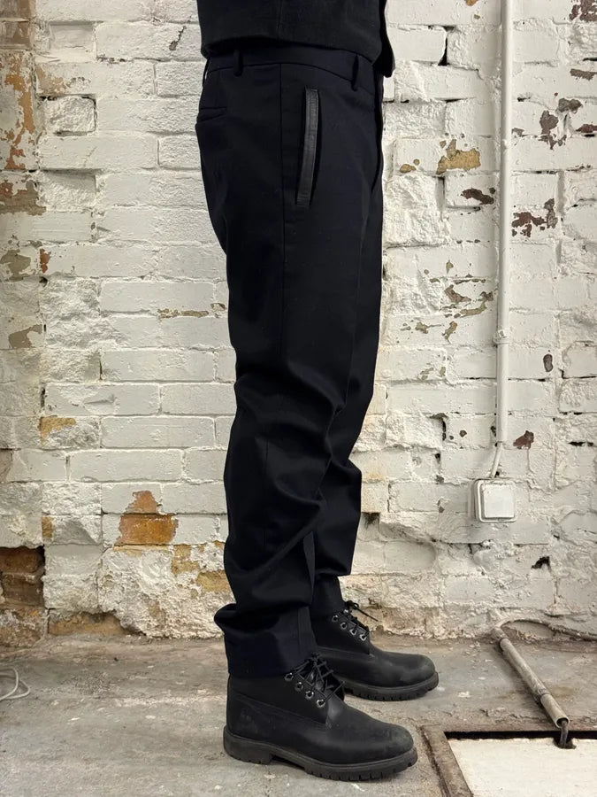 AW2015 Givenchy Black Wool Tailored Pants by Riccardo Tisci IVCPkYI 2