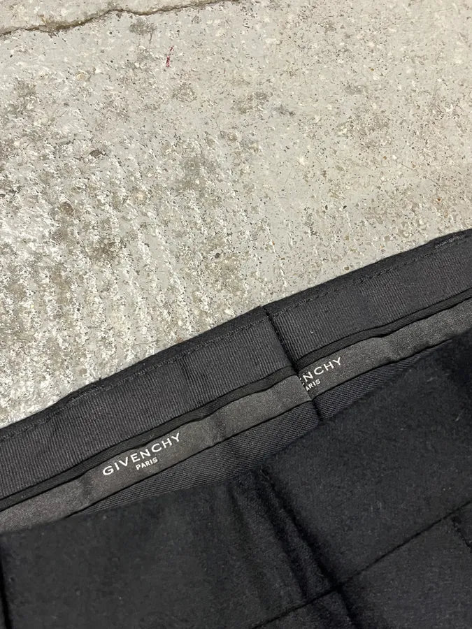 AW2015 Givenchy Black Wool Tailored Pants by Riccardo Tisci IVCPkYI 8