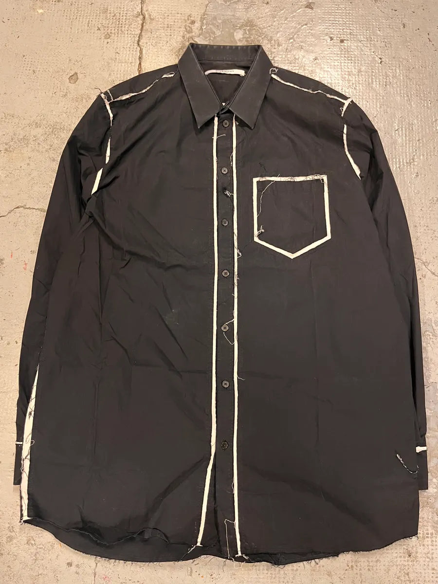 AW2015 Givenchy Overprinted Black Shirt by Riccardo Tisci PqqydKO 3