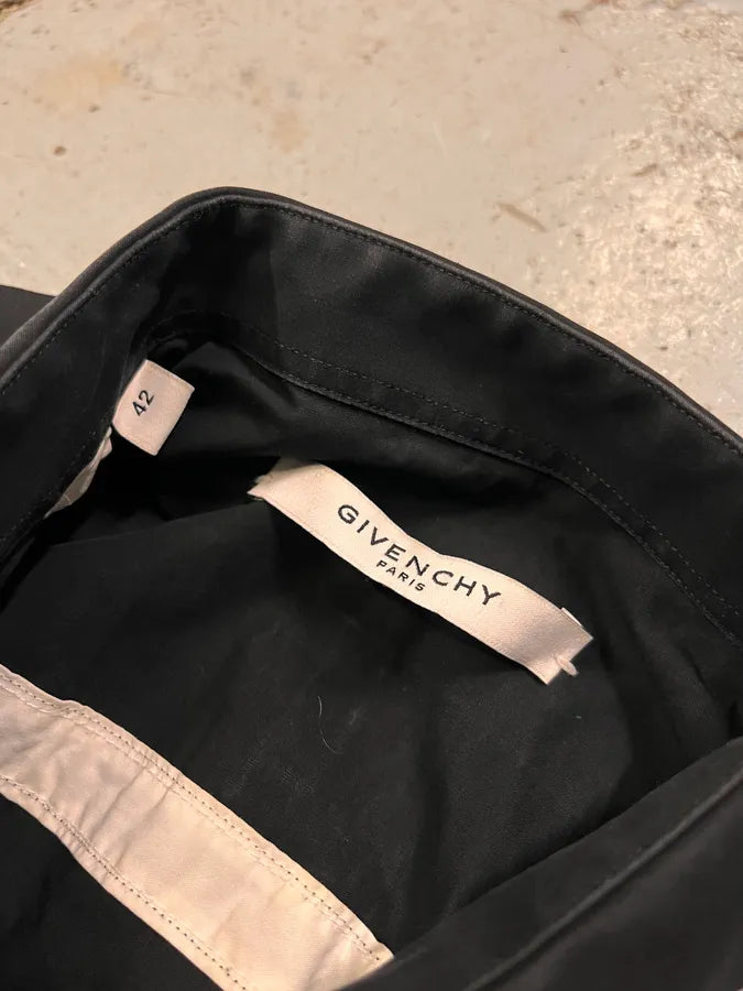 AW2015 Givenchy Overprinted Black Shirt by Riccardo Tisci PqqydKO 8