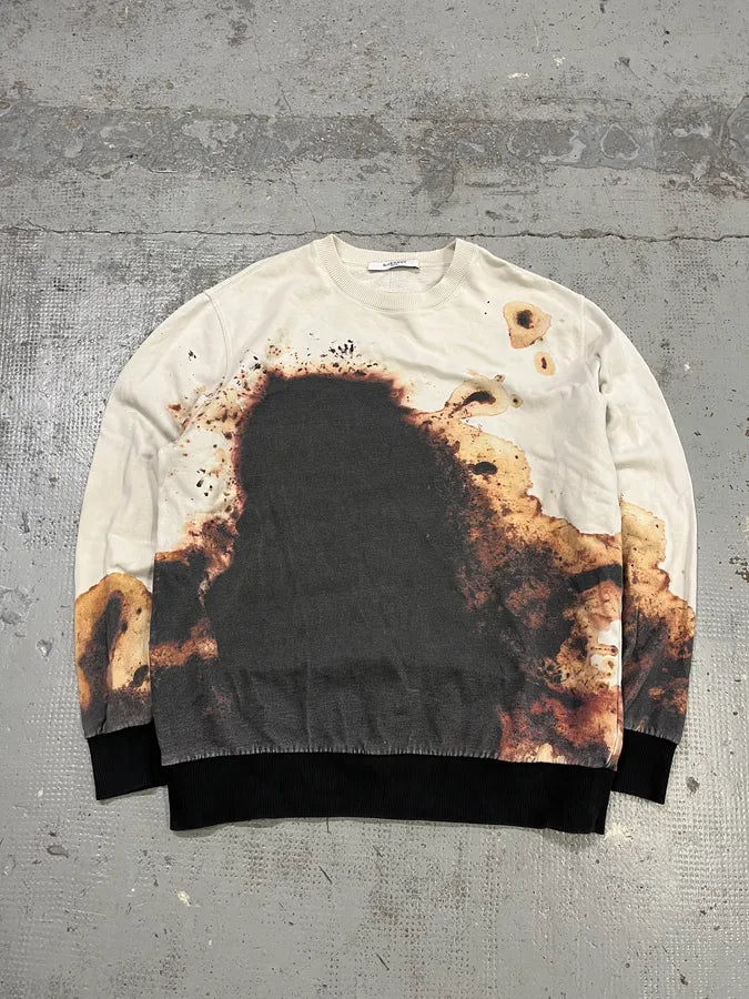 AW2015 Givenchy Volcano Deconstructed Sweater by Riccardo Tisci bCzOWCb 0