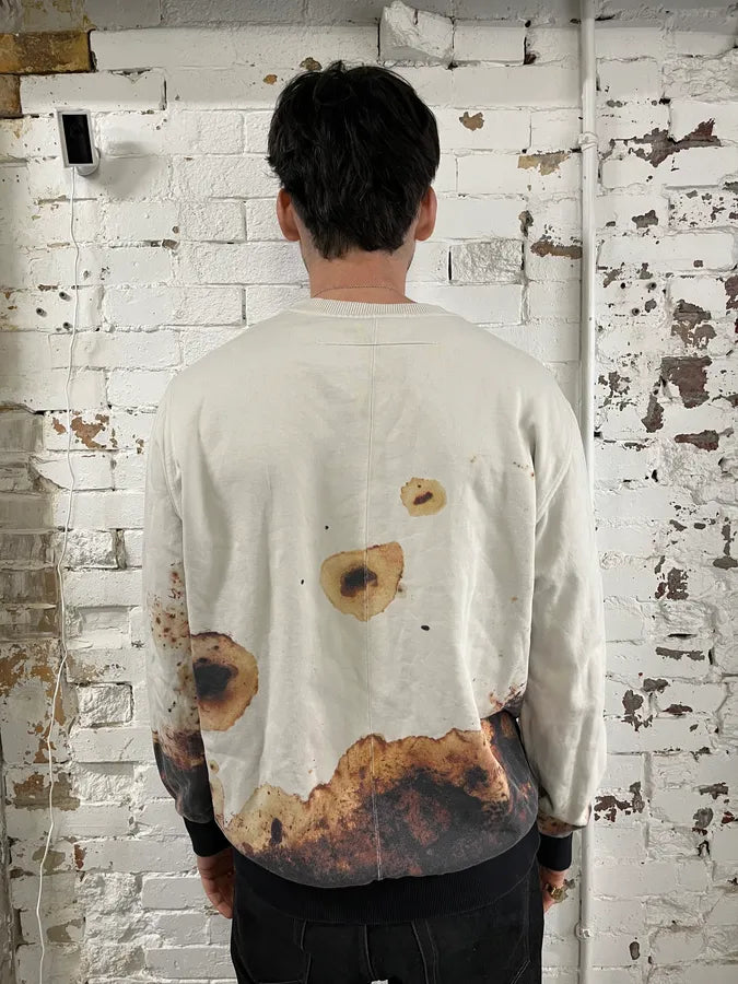 AW2015 Givenchy Volcano Deconstructed Sweater by Riccardo Tisci bCzOWCb 2