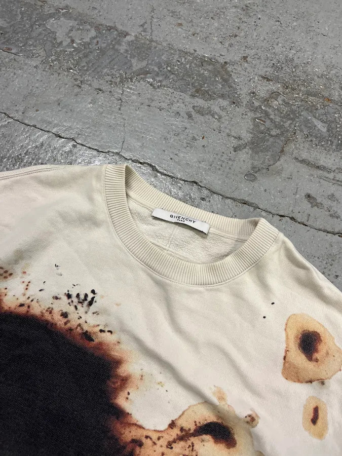 AW2015 Givenchy Volcano Deconstructed Sweater by Riccardo Tisci bCzOWCb 5
