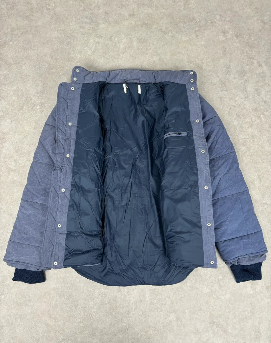 AW2015 Our Legacy Blue Pigment Tie Dye Puffer Bomber Jacket RutiipE 5