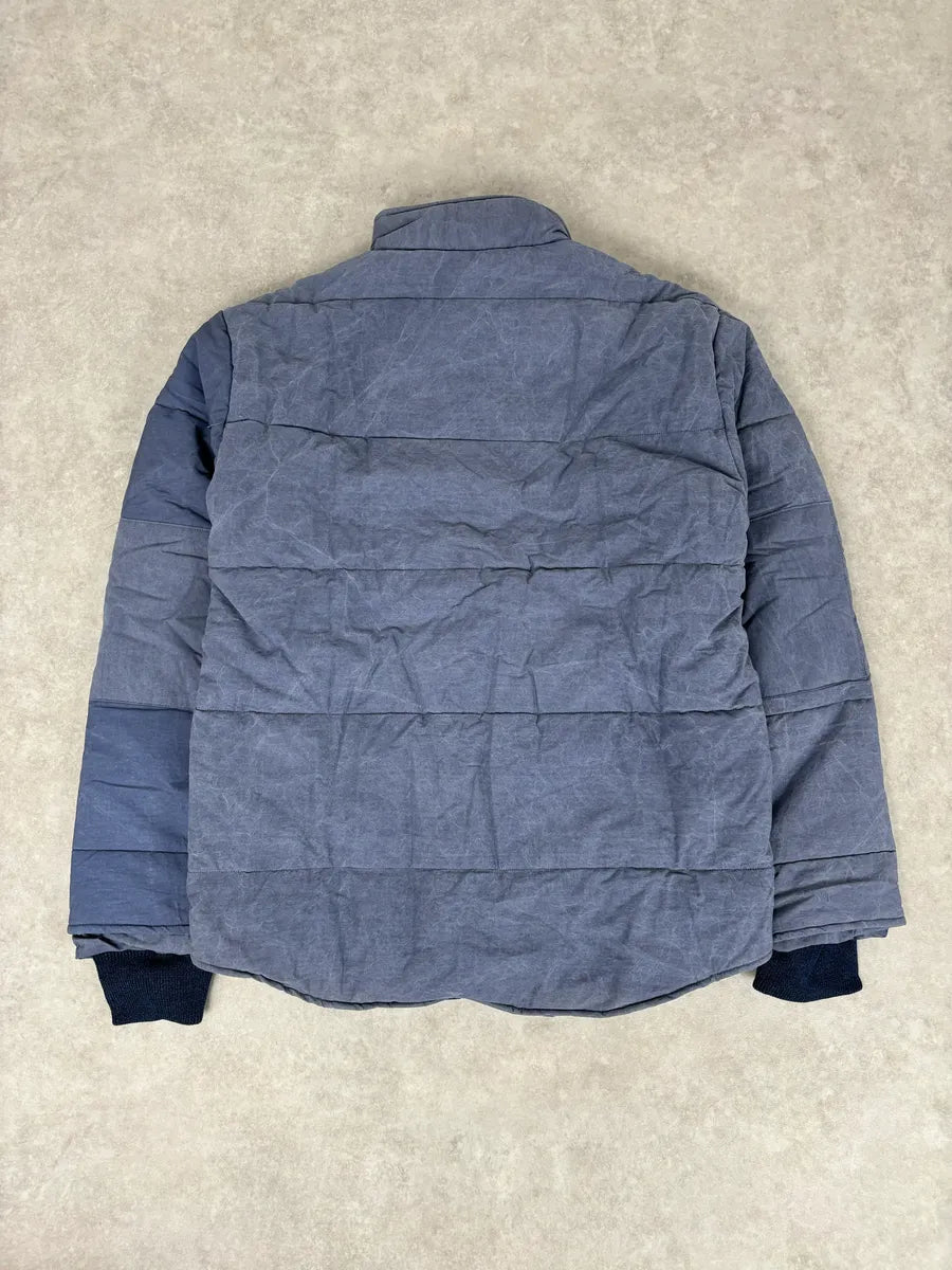AW2015 Our Legacy Blue Pigment Tie Dye Puffer Bomber Jacket RutiipE 4