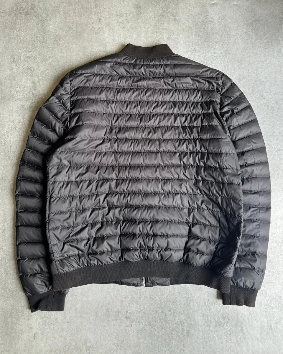 AW2015 Prada Black Minimalist Duffle-Coat Jacket oouJnno 1