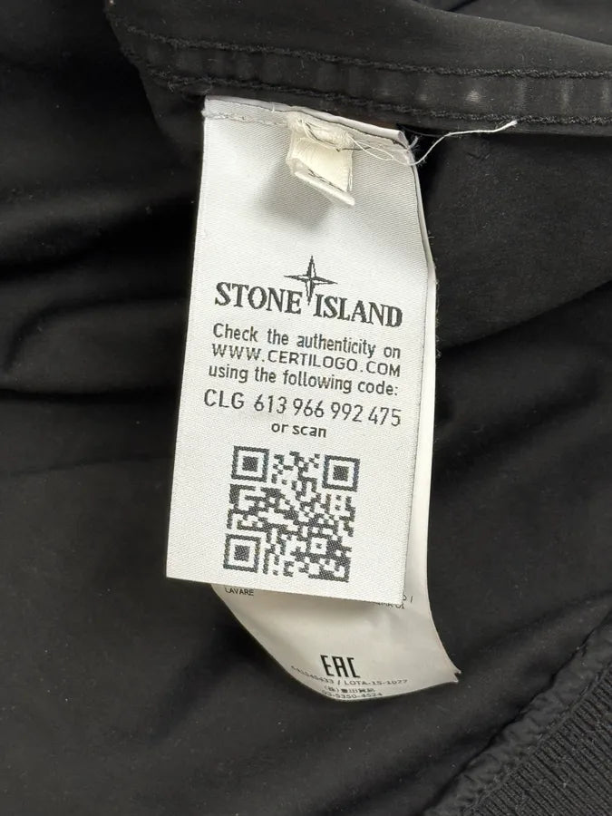 AW2015 Stone Island Black Minimalist Bomber Jacket AEyEErY 13
