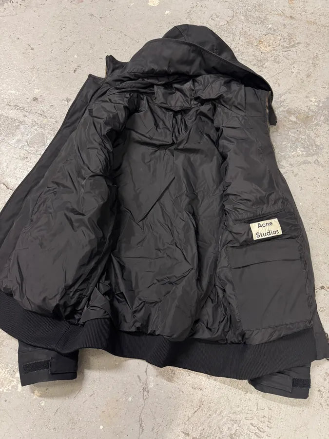 AW2016 Acne Studios Black Minimalist Jacket (M) 4