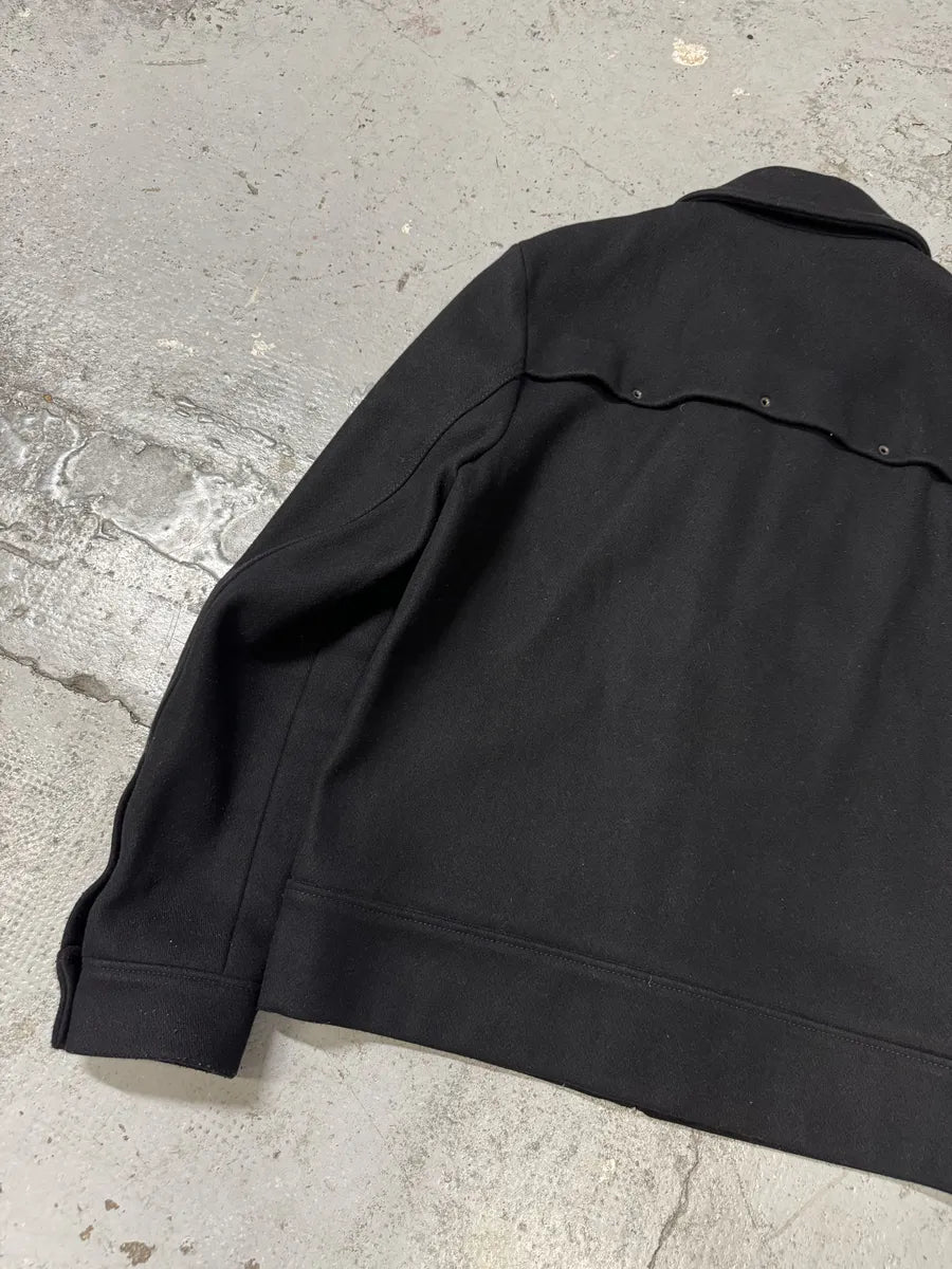 AW2016 Acne Studios Black Minimalist Wool Jacket rIgabnl 7