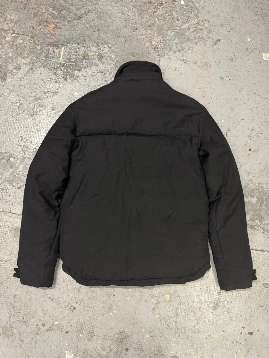 AW2016 Acne Studios Black Wool Puffer Jacket GEwdvKW 3