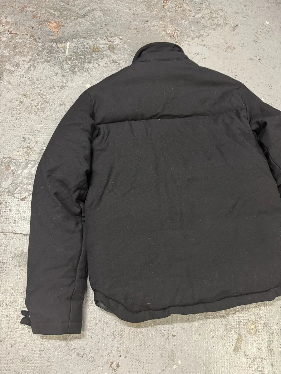 AW2016 Acne Studios Black Wool Puffer Jacket GEwdvKW 5