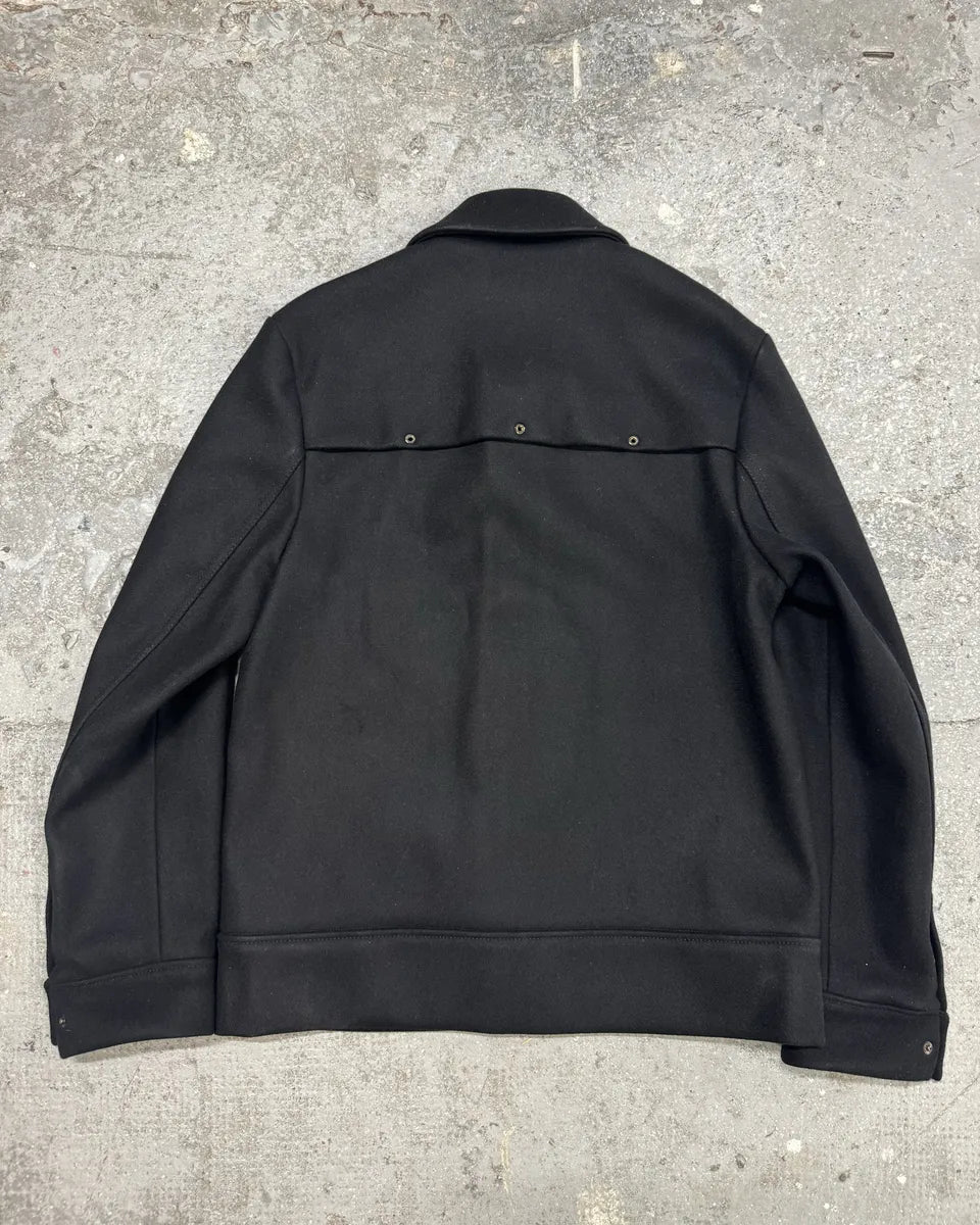 AW2016 Acne studios Black Wool Structural Jacket (M) 2